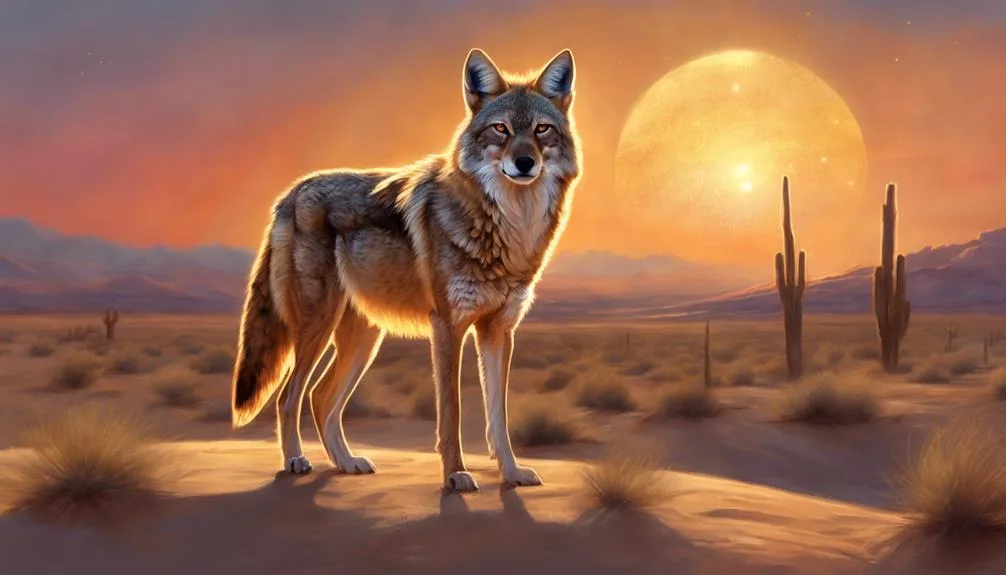 divine coyote encounter interpretation
