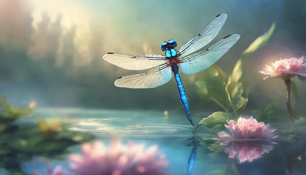 dragonflies symbolize spiritual guidance