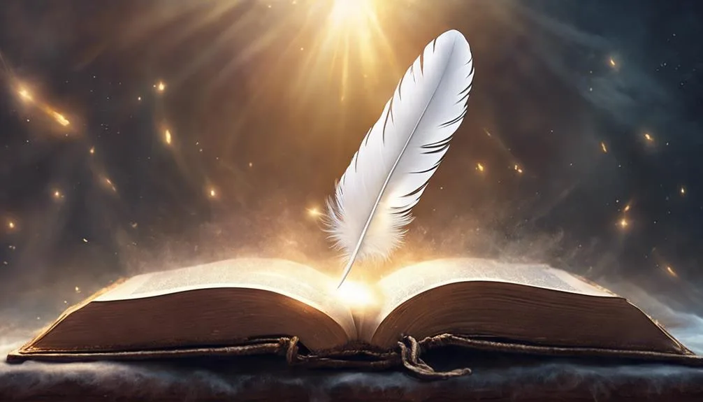 feathers in scripture symbolism