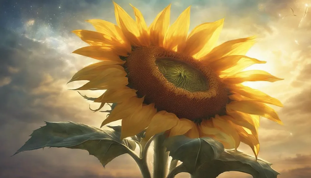 sunflower symbolism in christianity