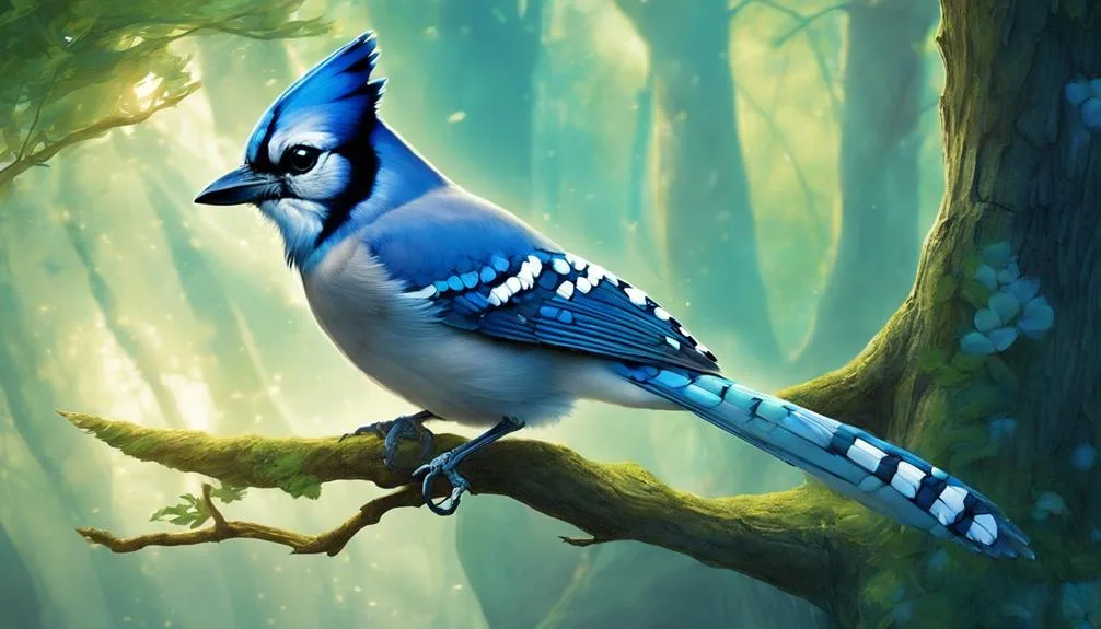 symbolism of blue jays