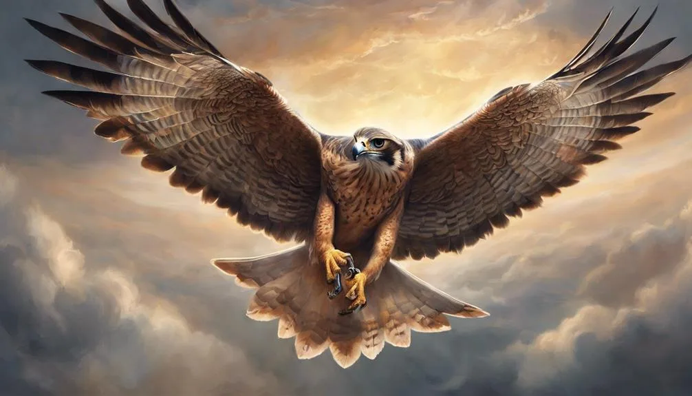 symbolism of falcon vision