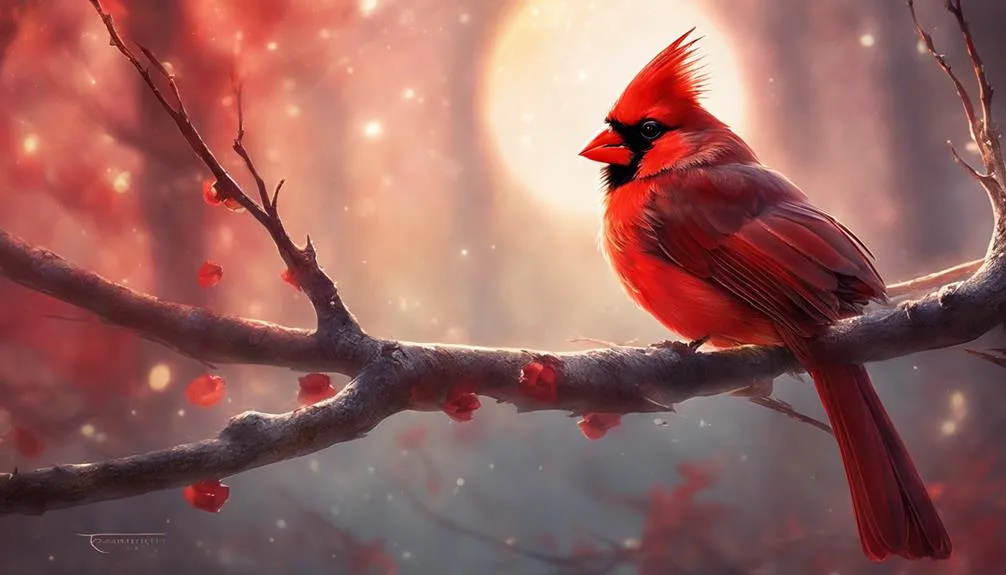 symbolism of red birds