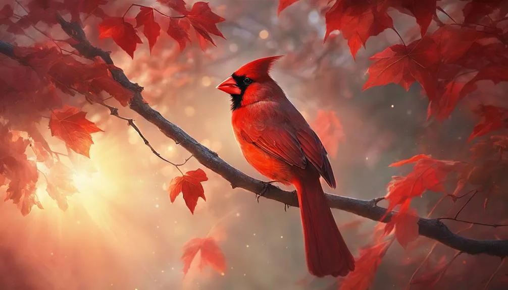 symbolism of red cardinals