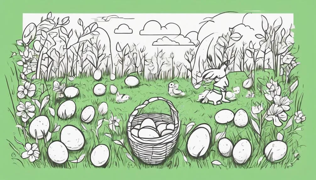 easter sunday treasure hunt