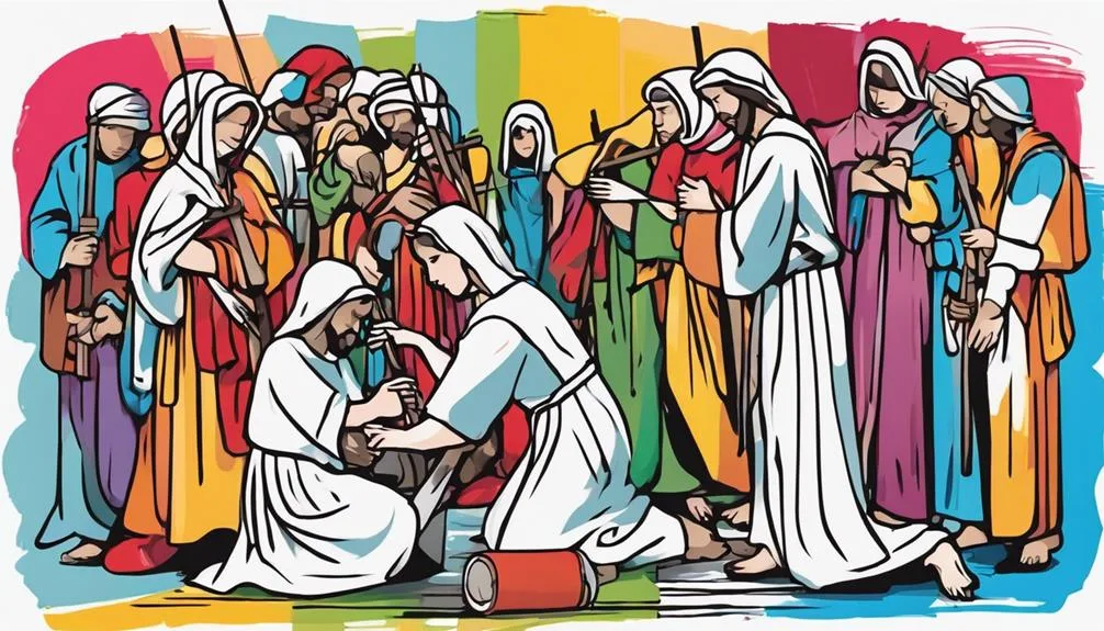 religious art depicting jesus