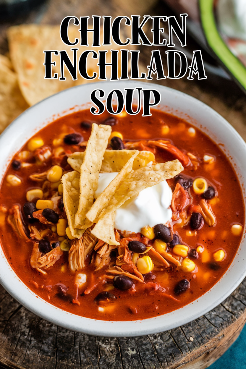 Chicken Enchilada Soup