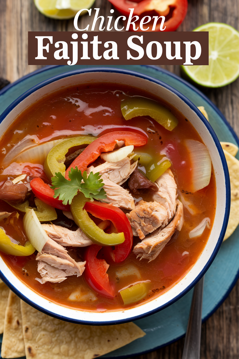 Chicken Fajita Soup