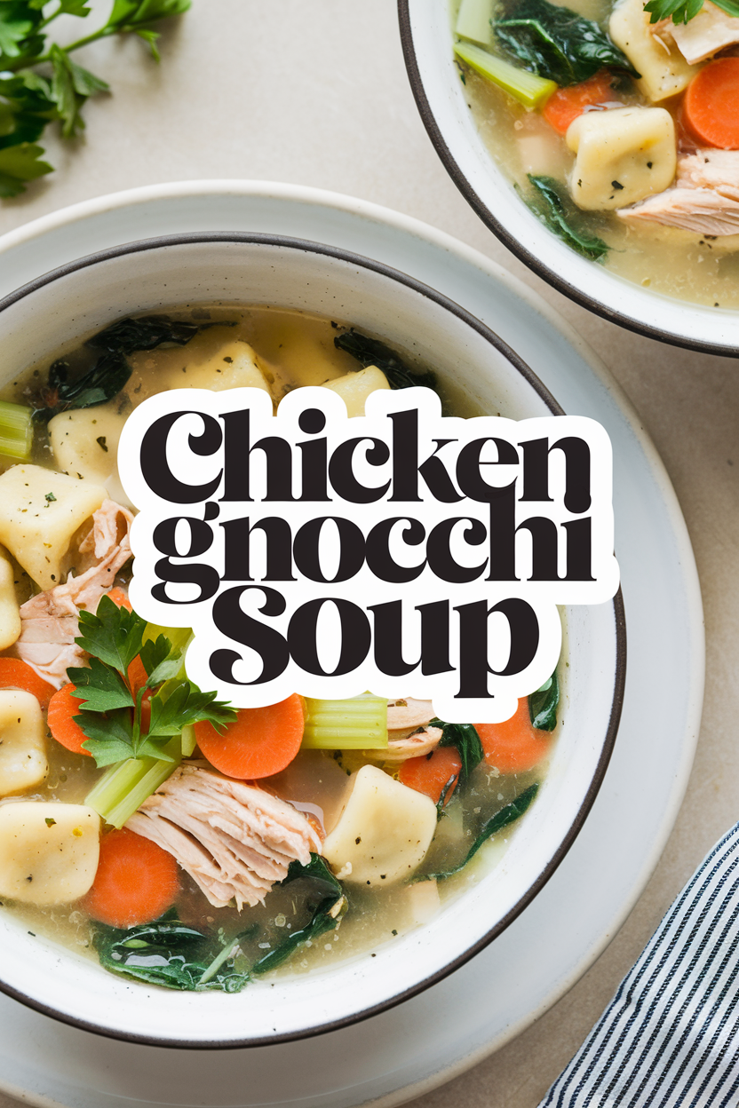 Chicken Gnocchi Soup