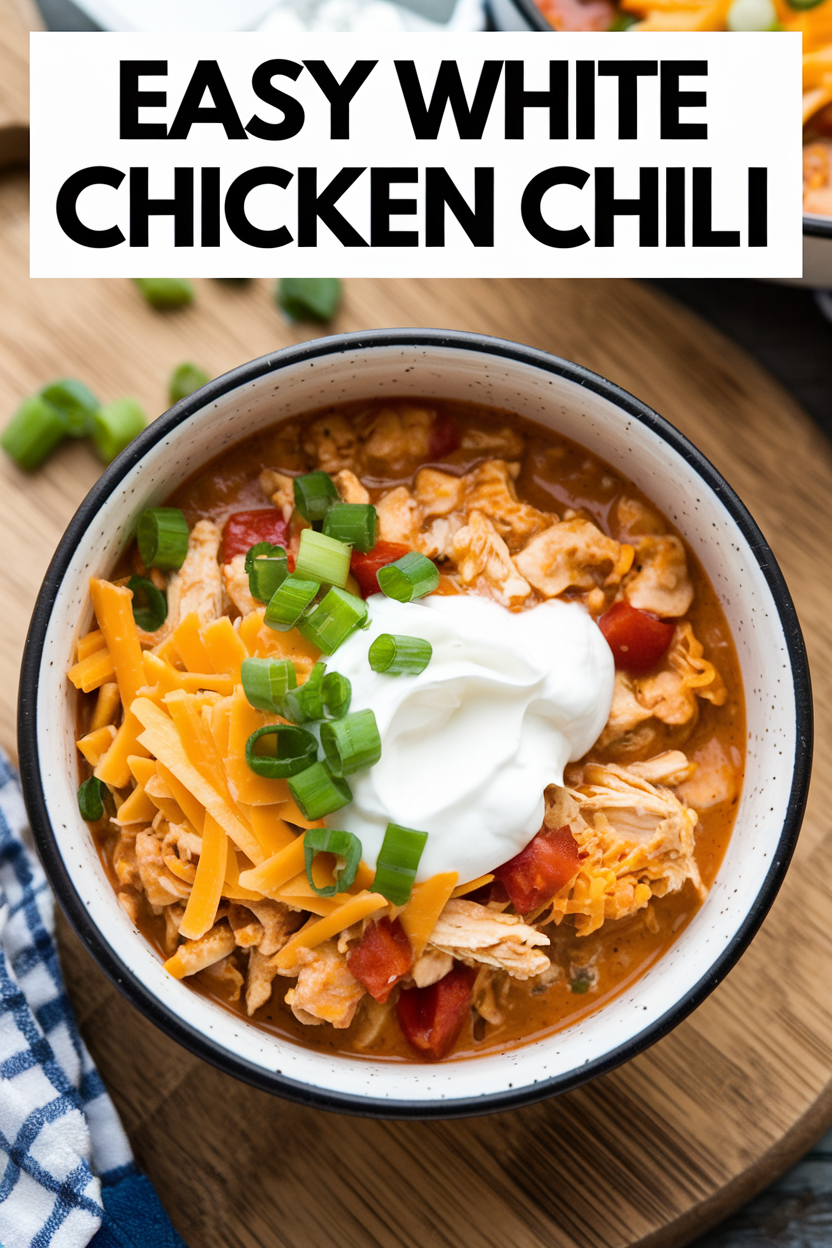 Easy White Chicken Chili