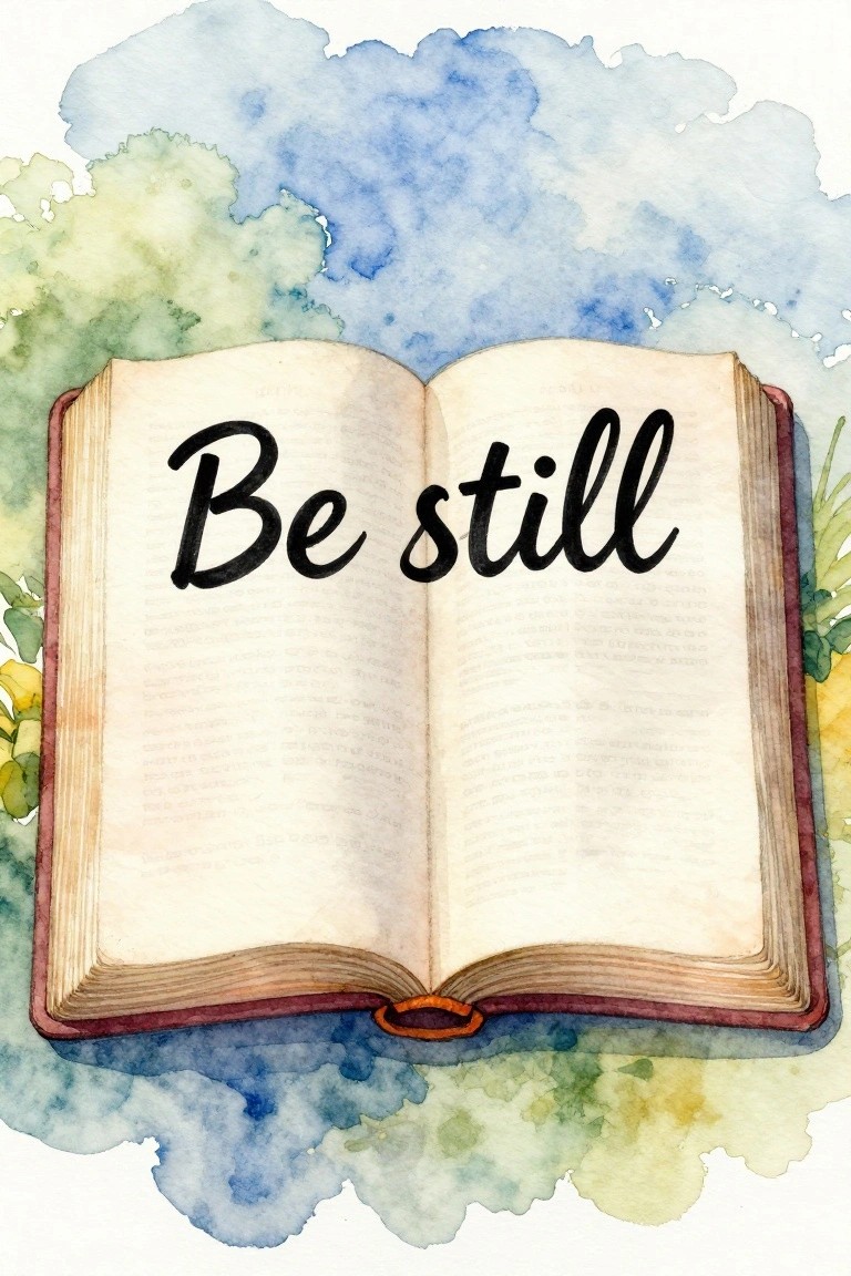 Open book with 