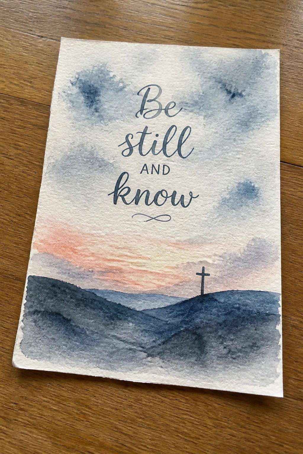 Watercolor painting of
