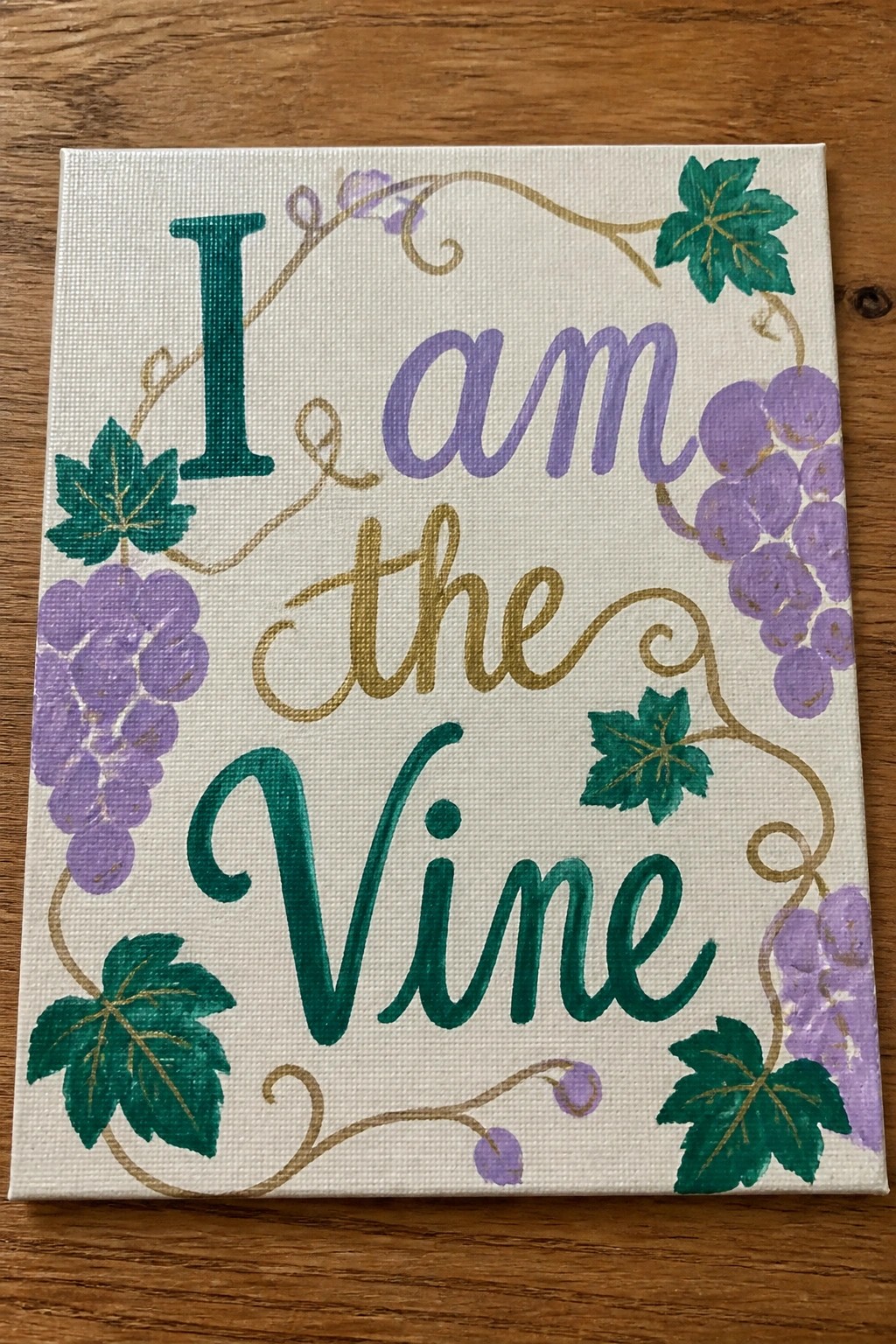 Canvas art with 