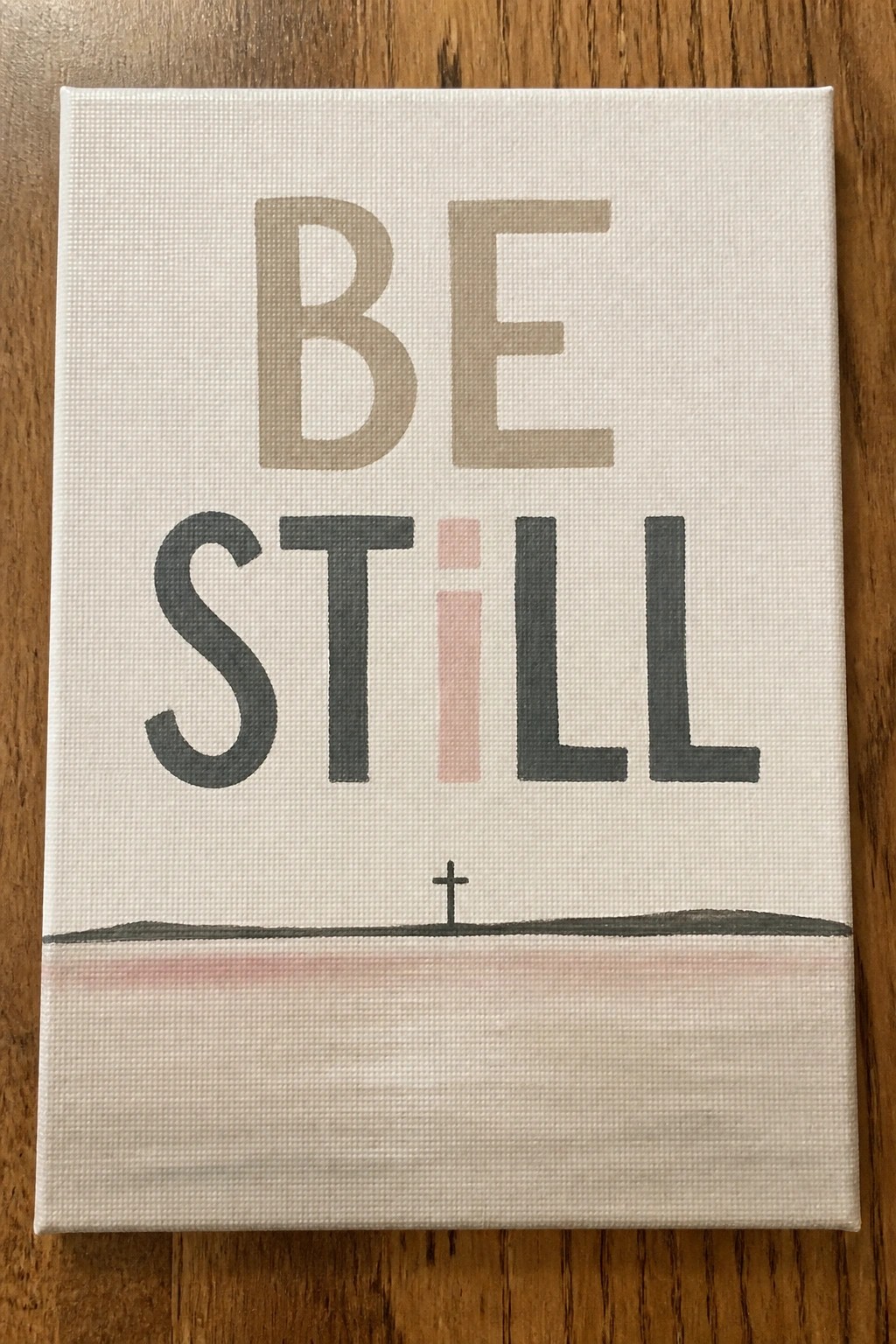 Canvas painting of 