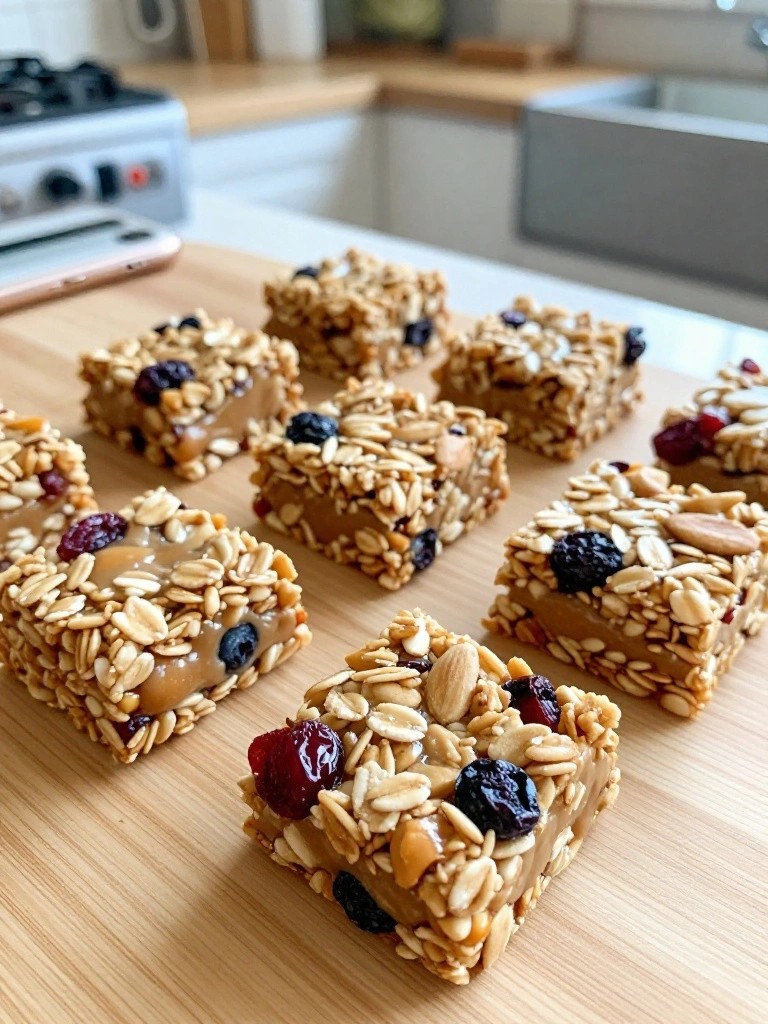 Berry Granola Breakfast Bar Bites