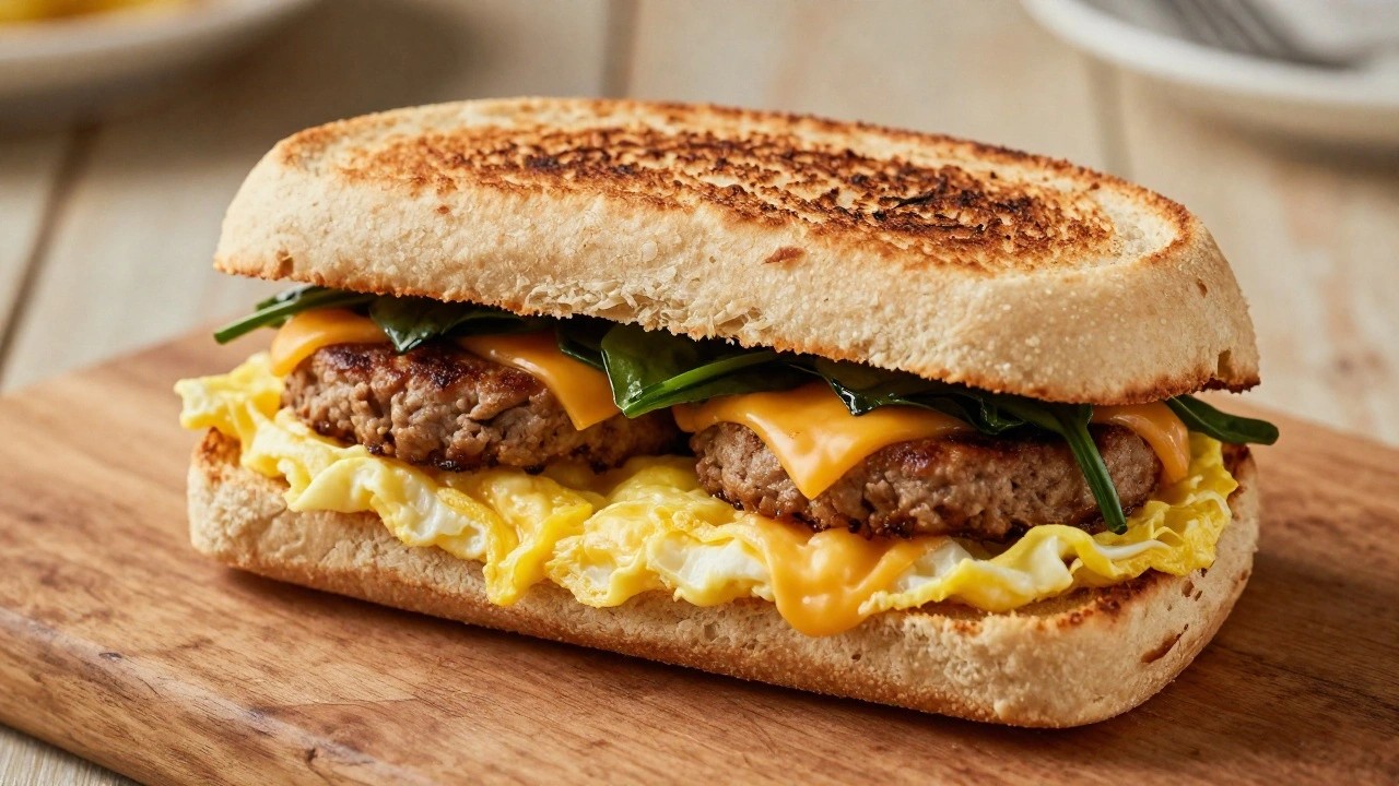 12 Hearty Savory Breakfast Sandwiches Designed for Freezer Meal Prep