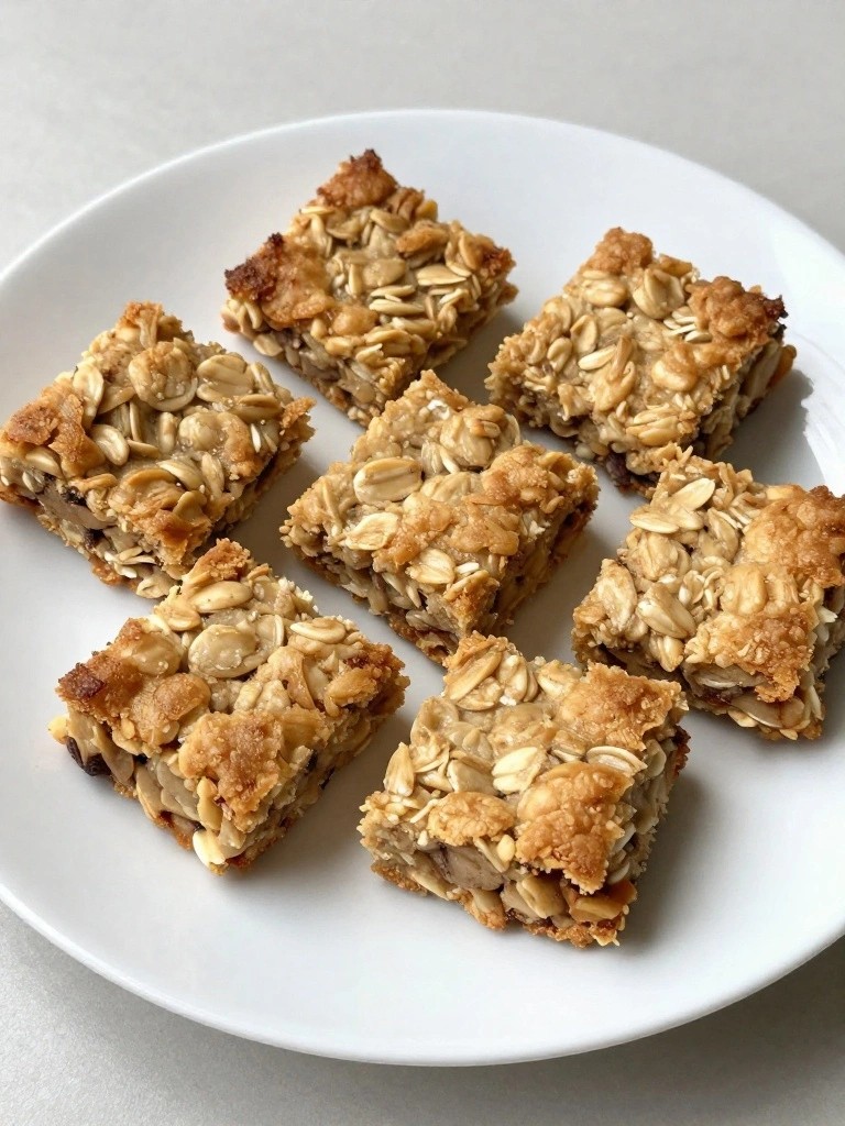 Baked Cinnamon Oatmeal Squares