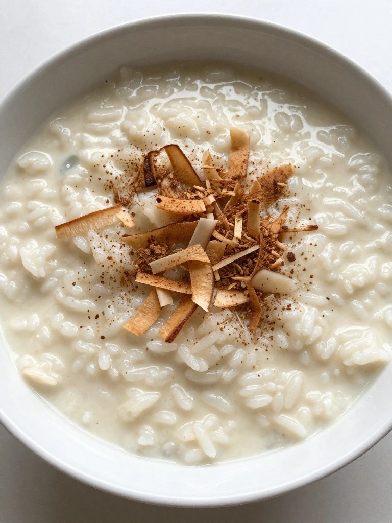 Creamy Coconut Rice Pudding Bowl