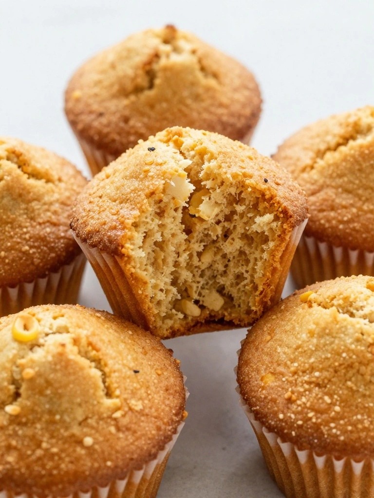 Honey Cornbread Muffins