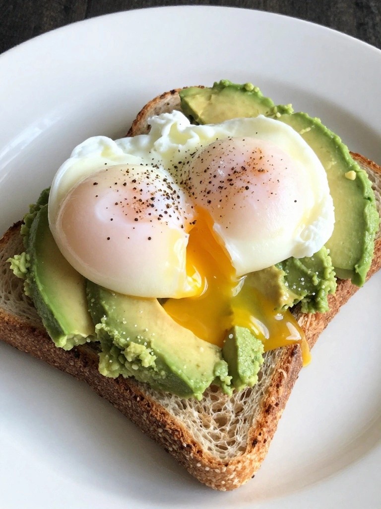 Avocado Toast with Poached Egg