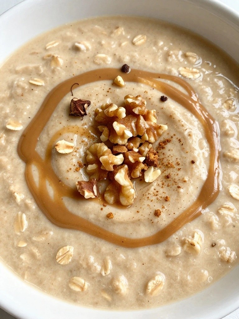 Cardamom Chai Spiced Oatmeal Bowl