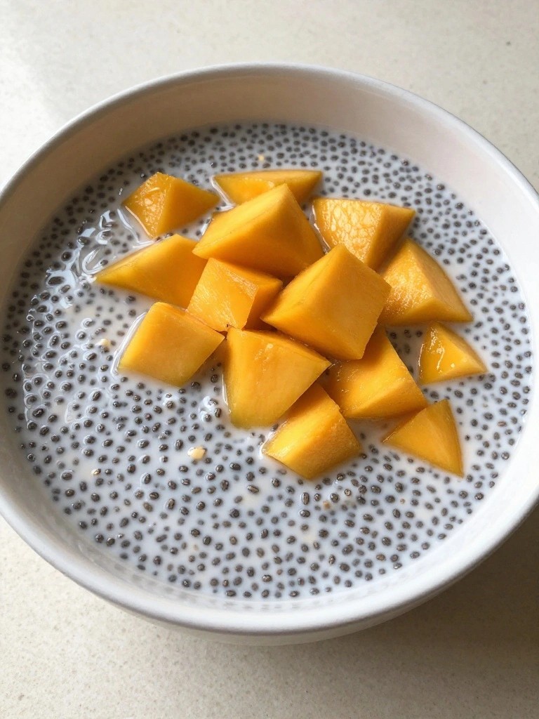 Mango Chia Pudding Bowl