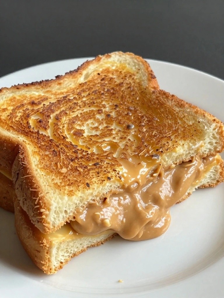 Peanut Bread Stuffed French Toast