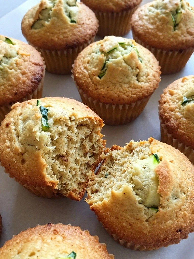 Zucchini Bread Breakfast Muffins