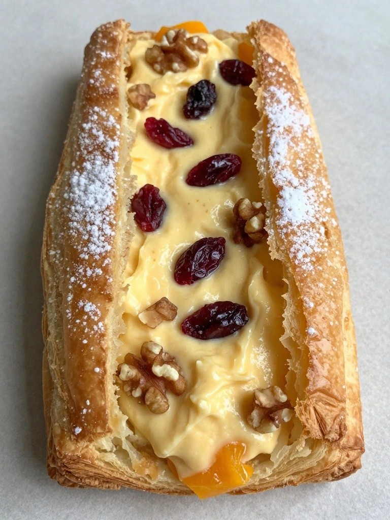 Orange Cranberry Breakfast Strudel