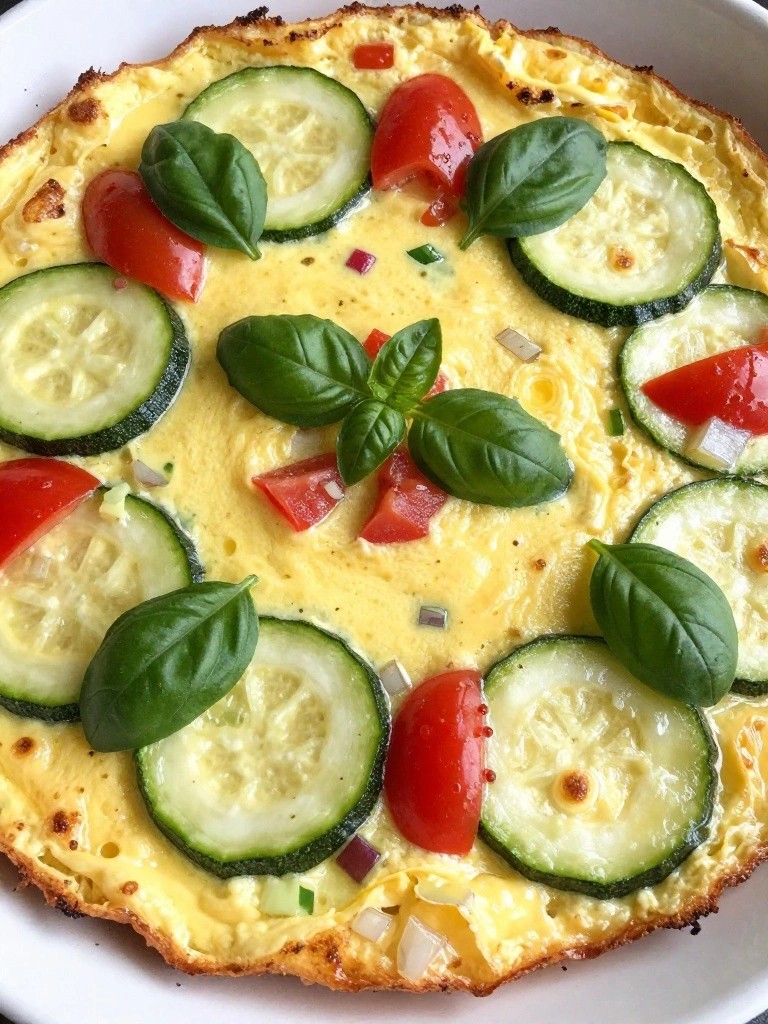 Zucchini Tomato Frittata