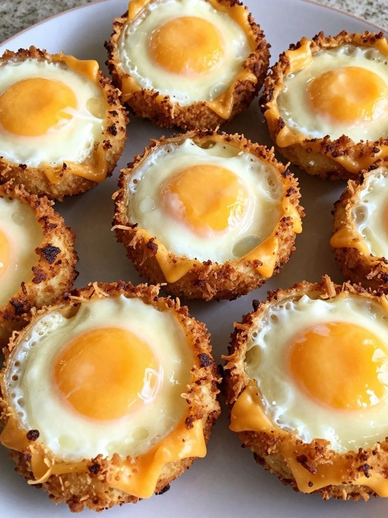Cheesy Hash Brown Breakfast Cups