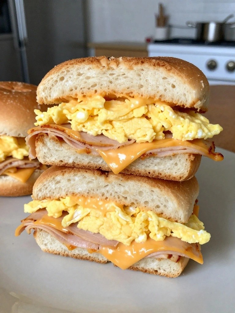 Turkey and Cheese Breakfast Slider Bites