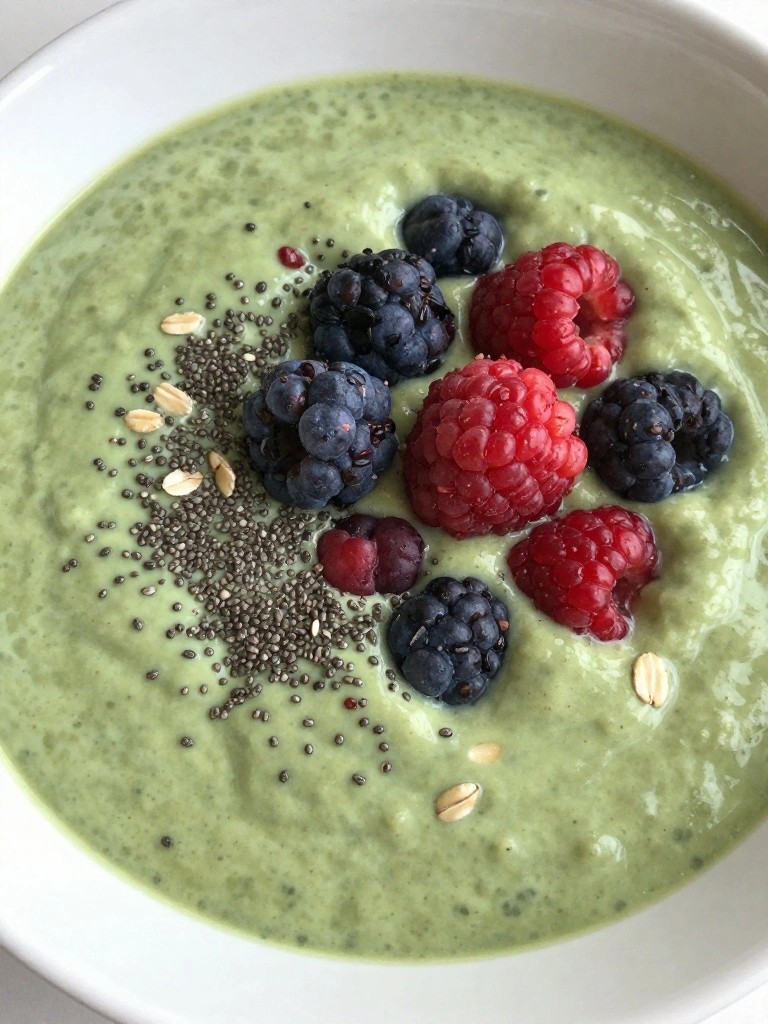 Matcha Green Tea Chia Oat Protein Pudding