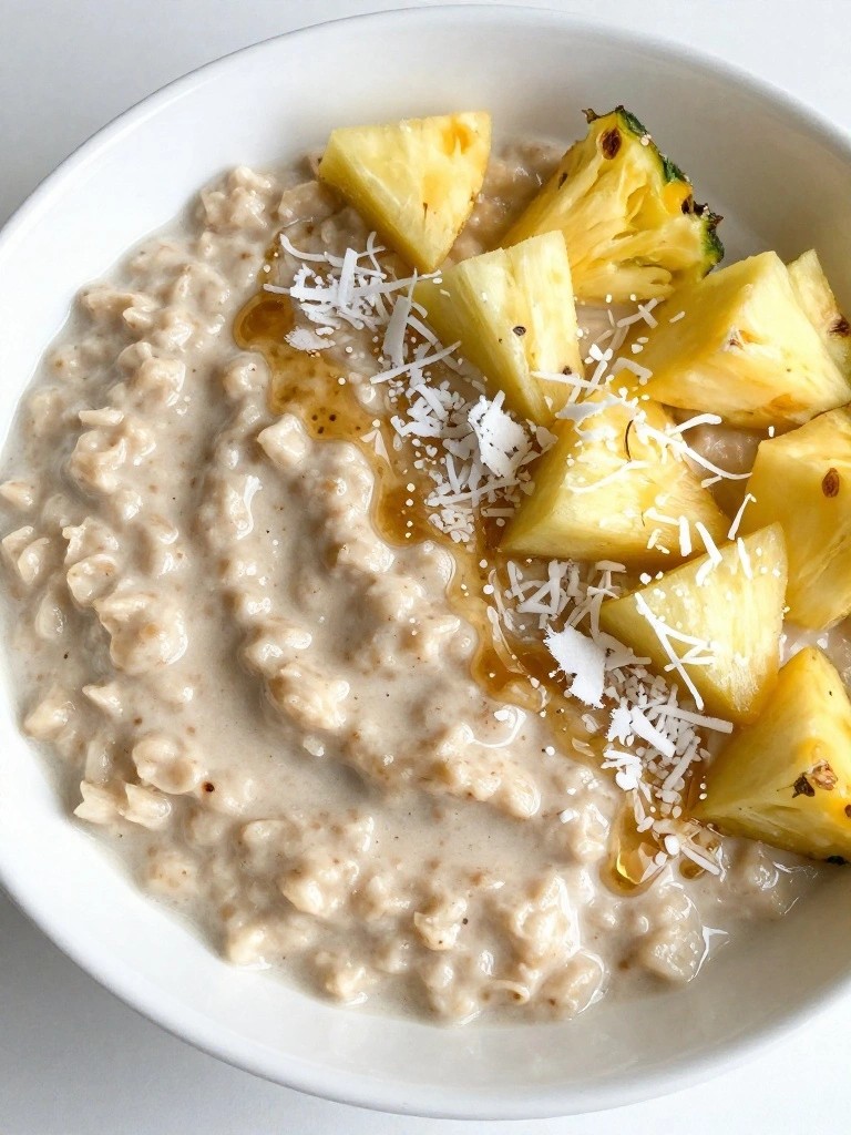 Piña Colada Overnight Oats