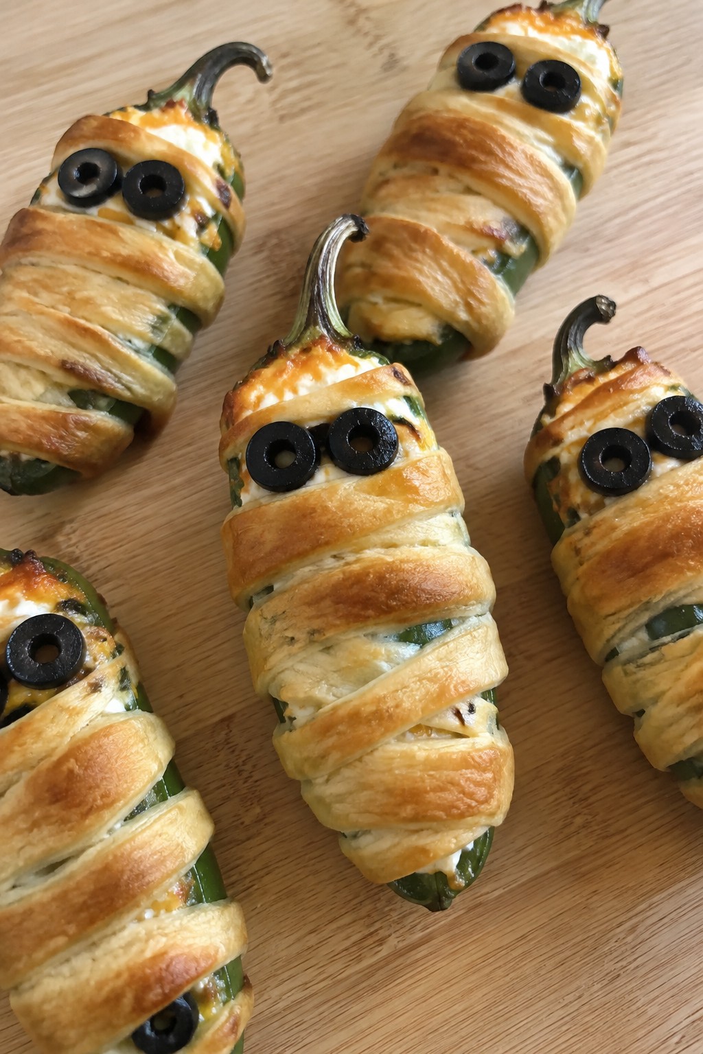 Mummy Jalapeño Poppers