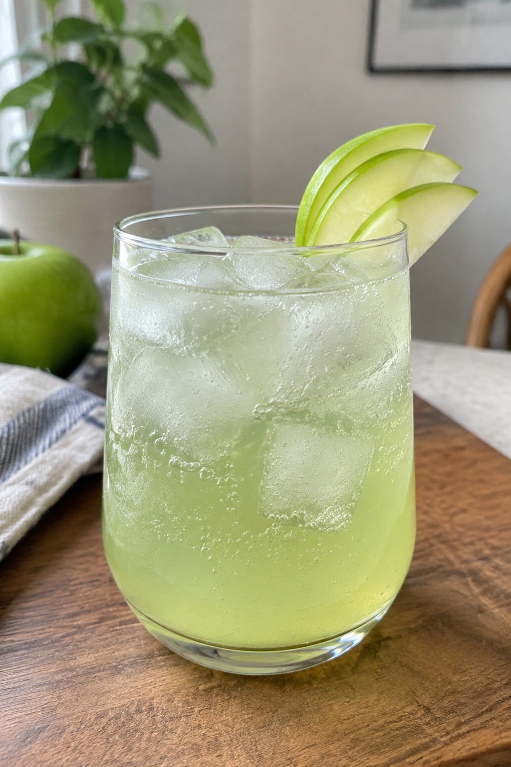 Green Apple Goblin Vodka Fizz