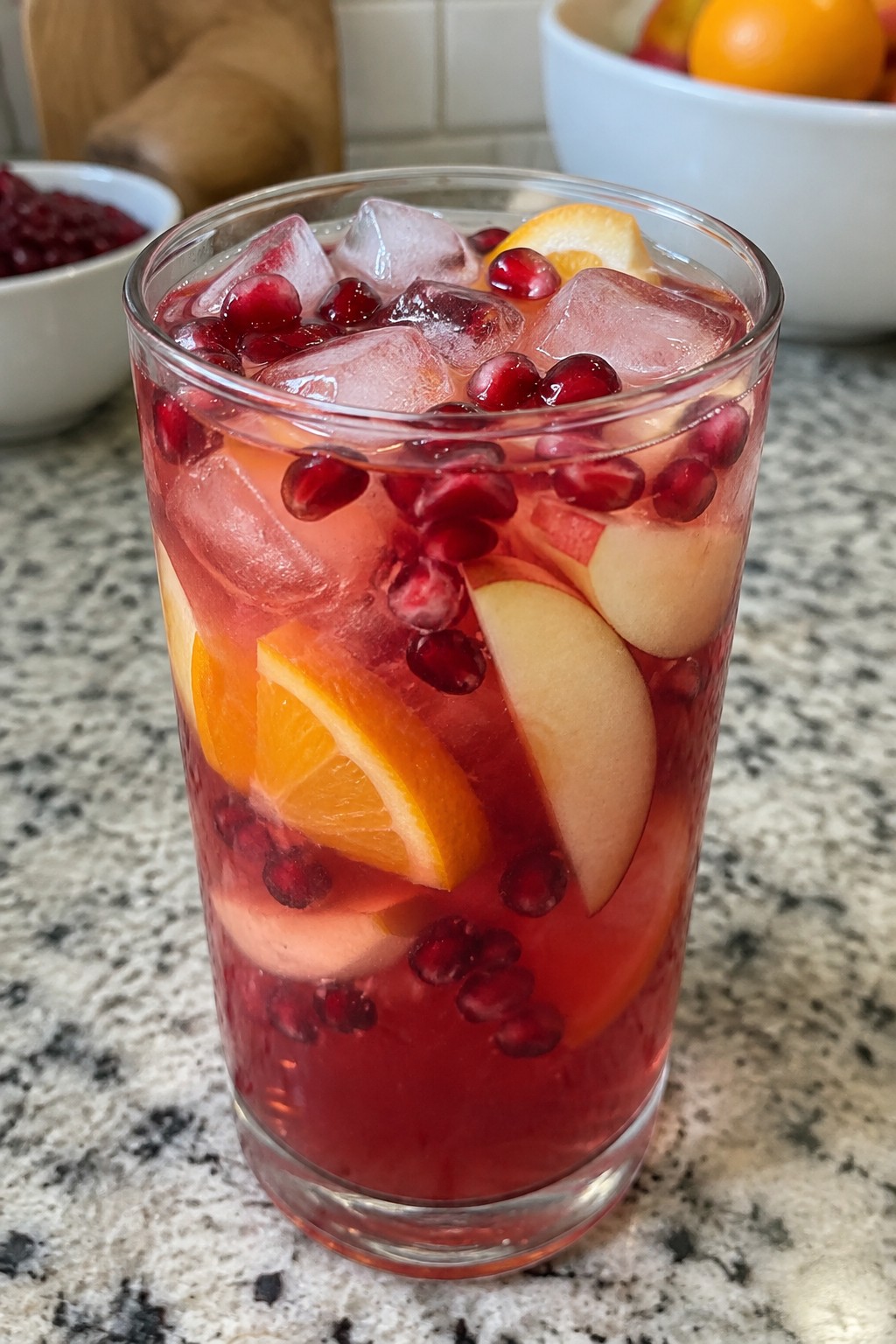 Pomegranate Skeleton Key Vodka Sangria