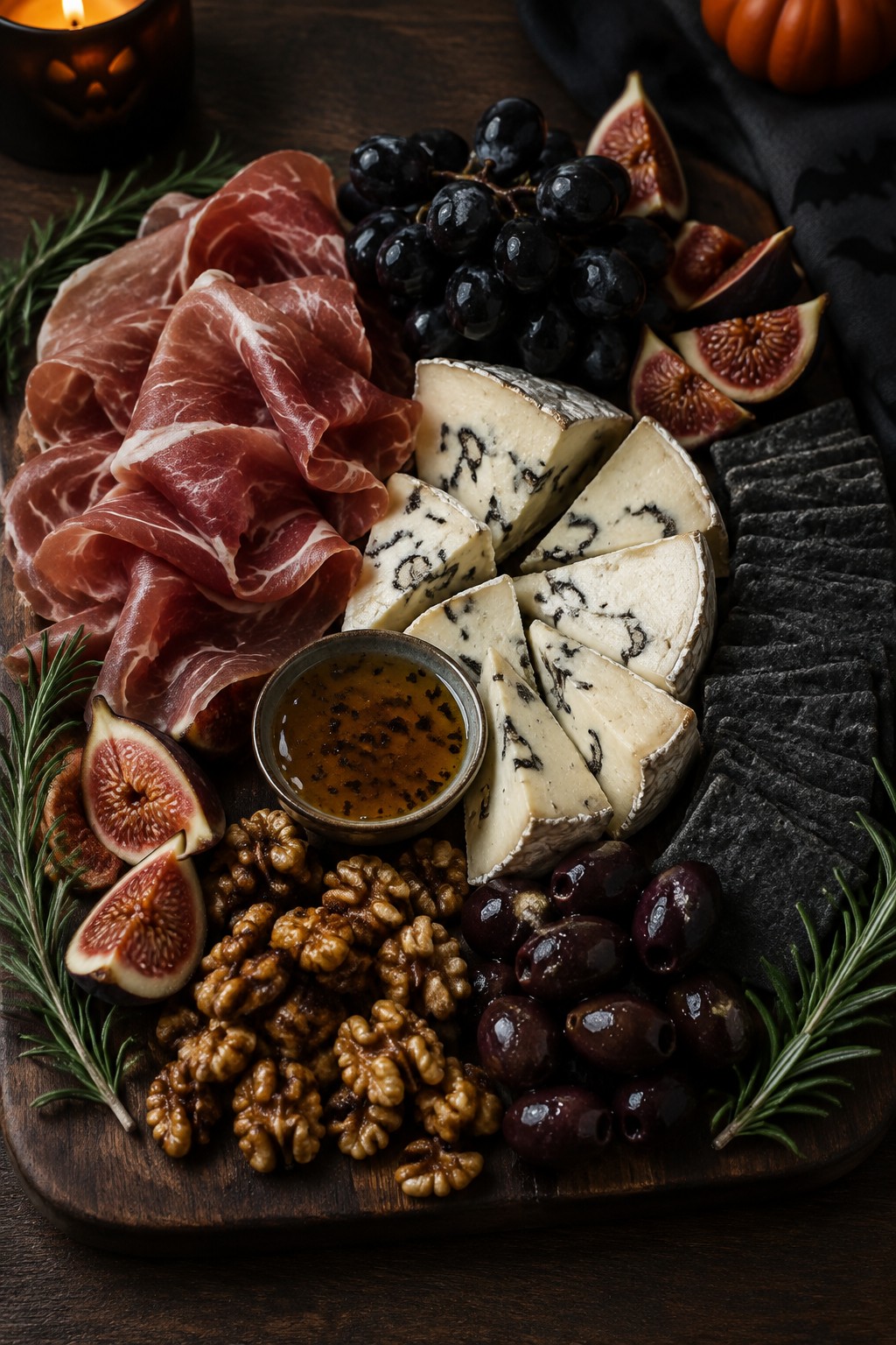 Midnight Truffle and Prosciutto Board
