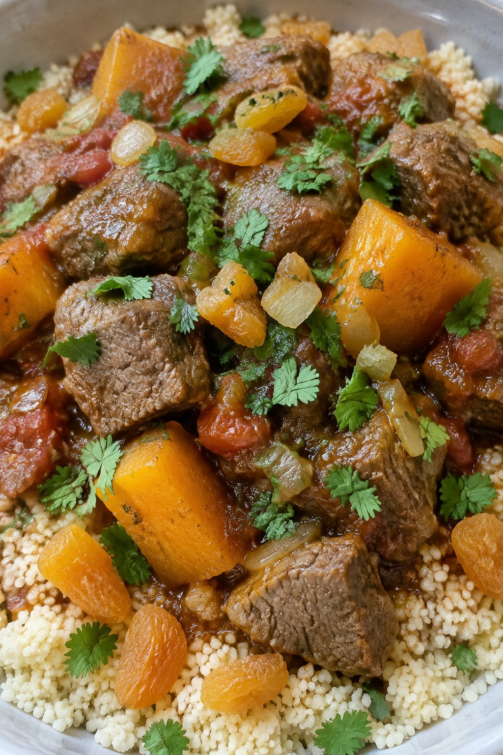Spiced Lamb Tagine with Butternut Squash and Couscous