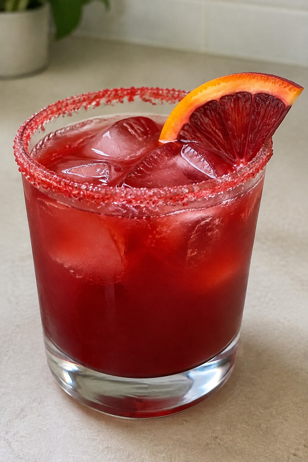 Blood Orange Vampire Margarita