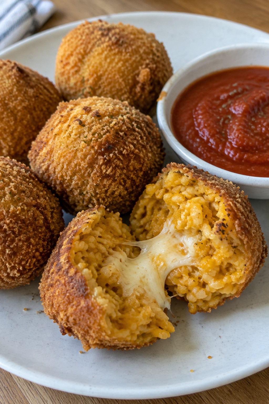Pumpkin Arancini with Marinara
