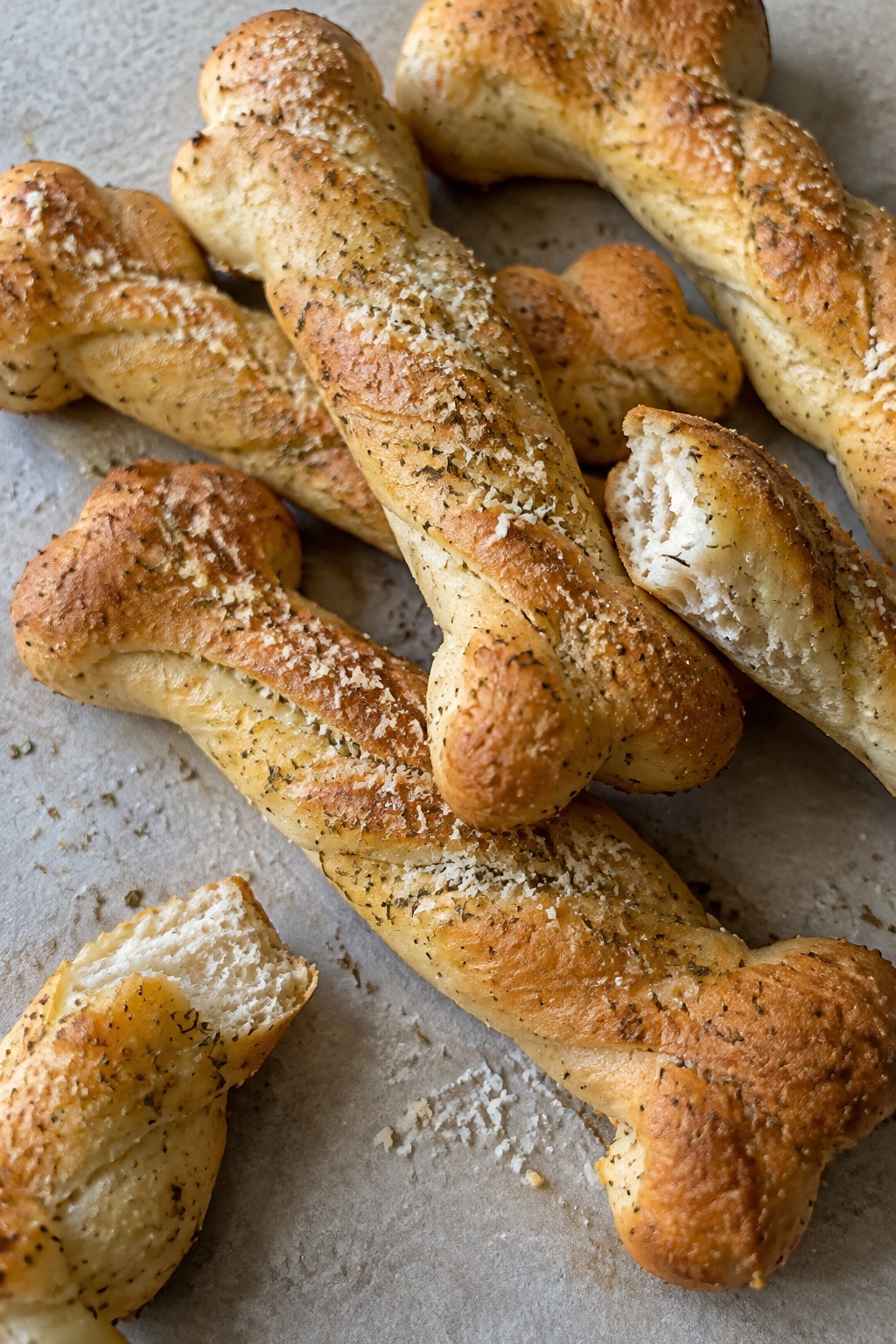 Skeleton Bone Parmesan Breadsticks