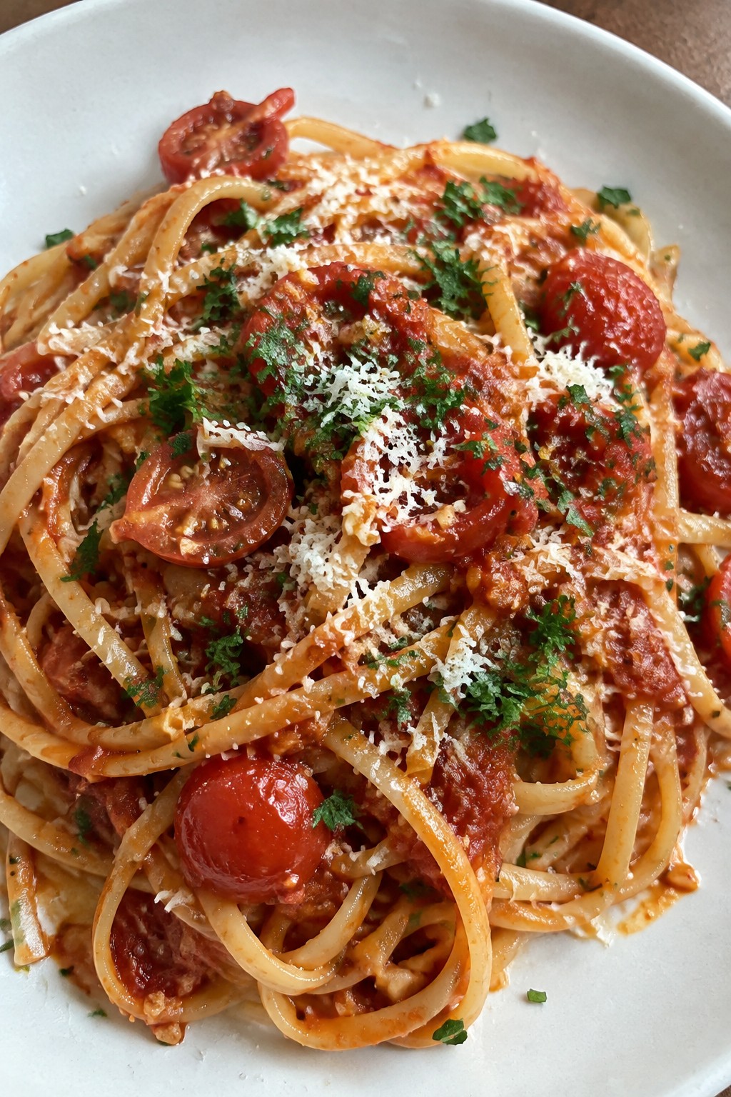 Vampire Bite Arrabbiata Linguine