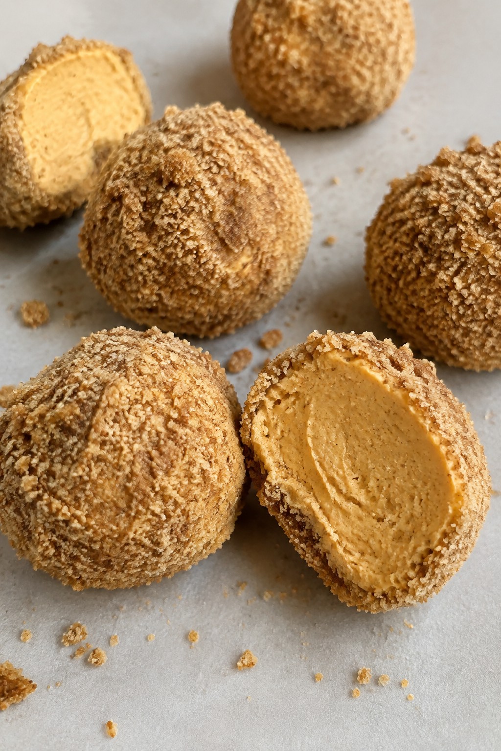 Pumpkin Spice Cheesecake Bites