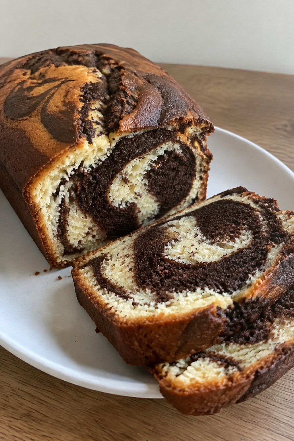 Black Cat Marble Cake