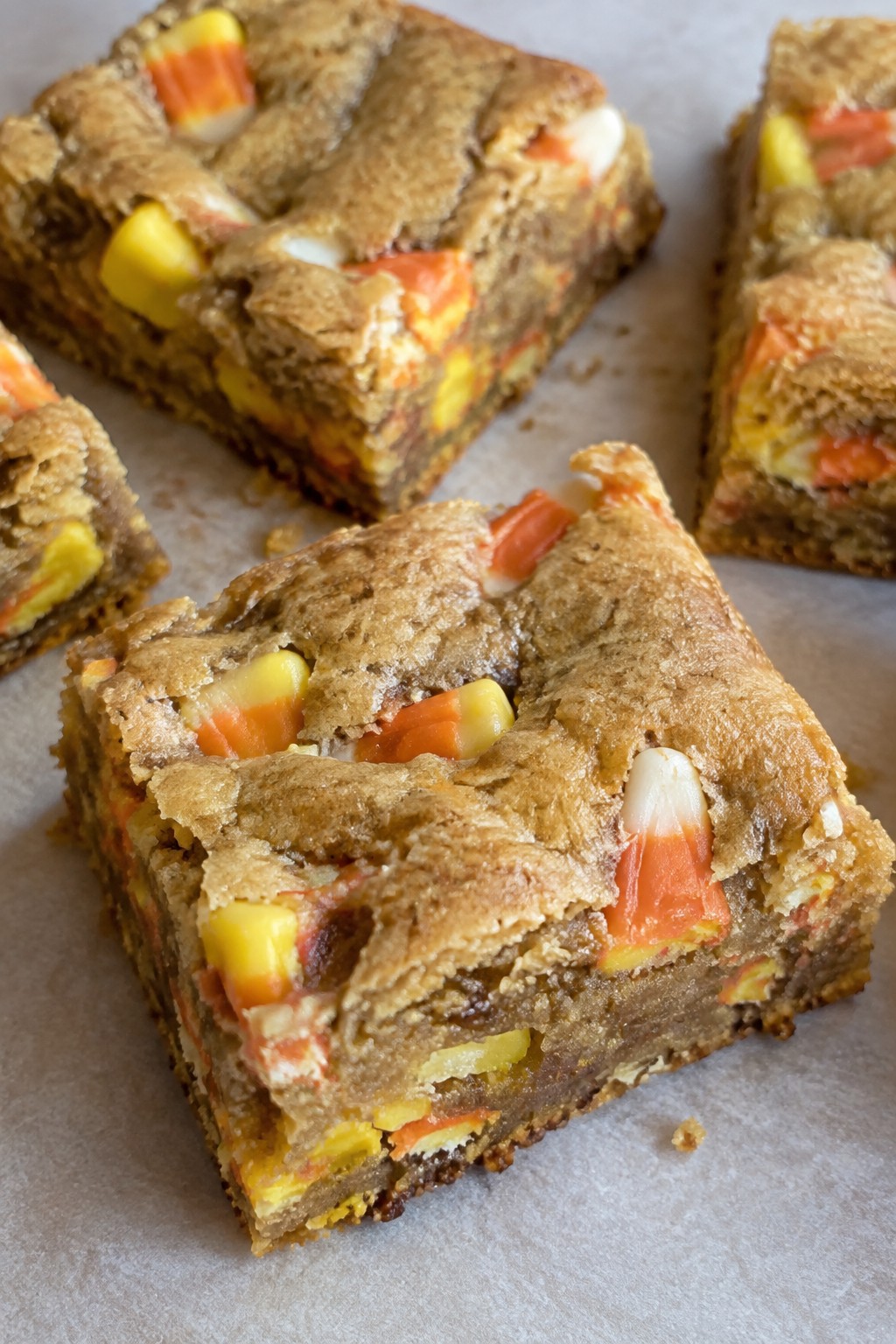 Candy Corn Blondies