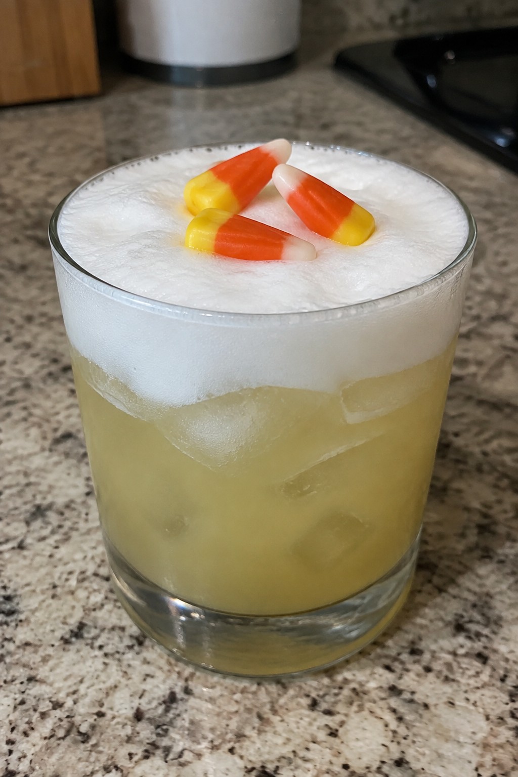 Candy Corn Tequila Sour