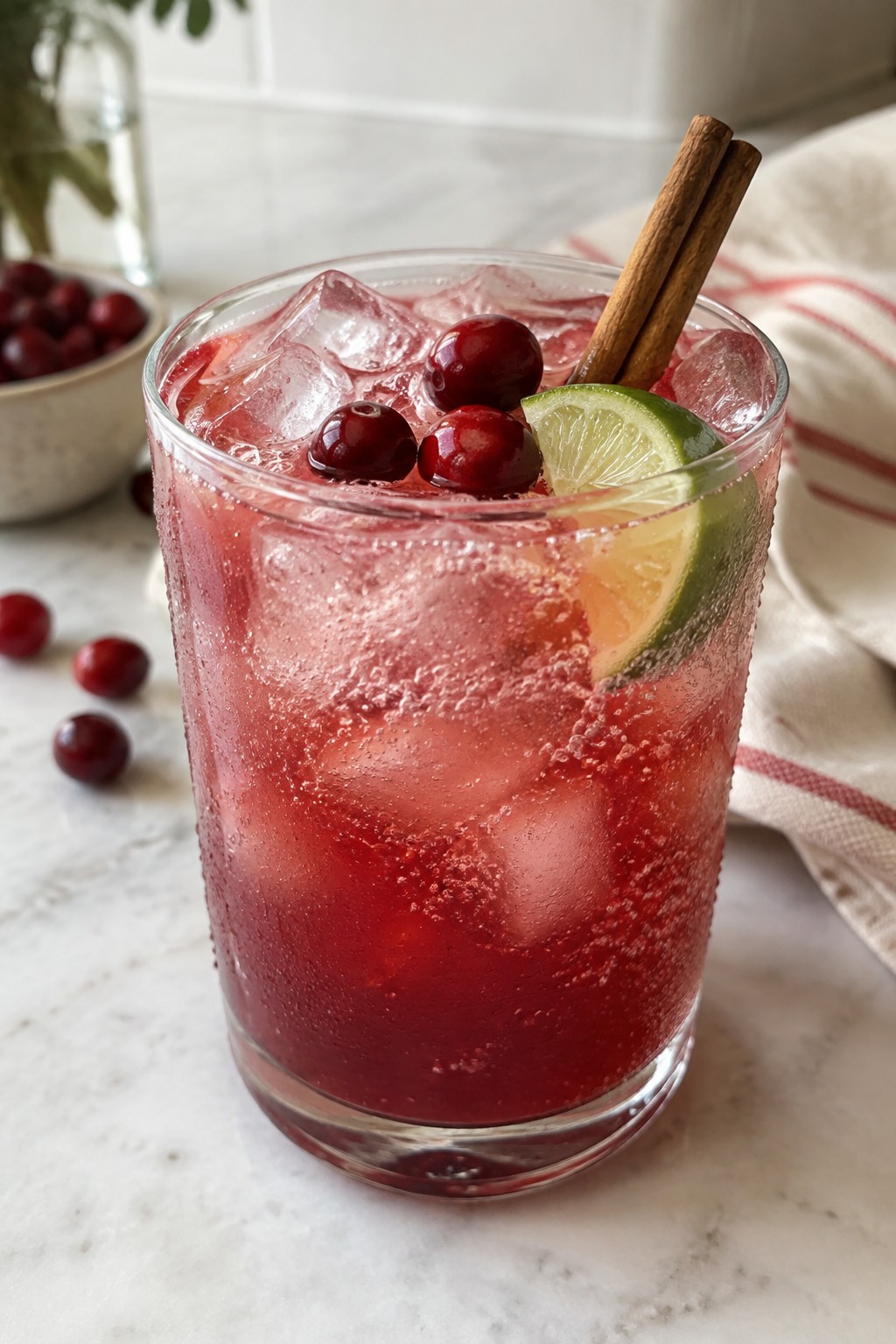 Spiced Cranberry Mule