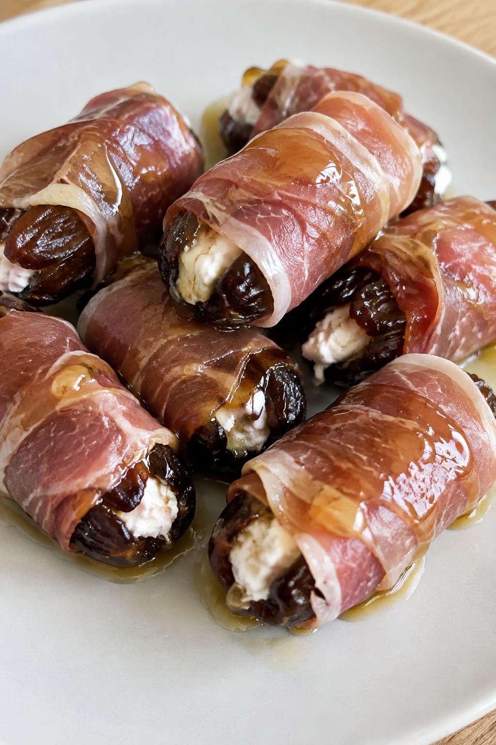 Prosciutto-Wrapped Goat Cheese Dates