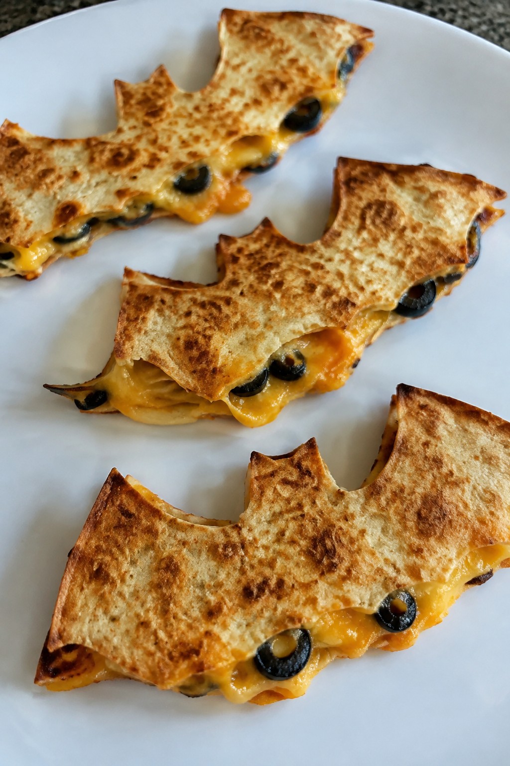 Bat Wing Cheese Quesadillas
